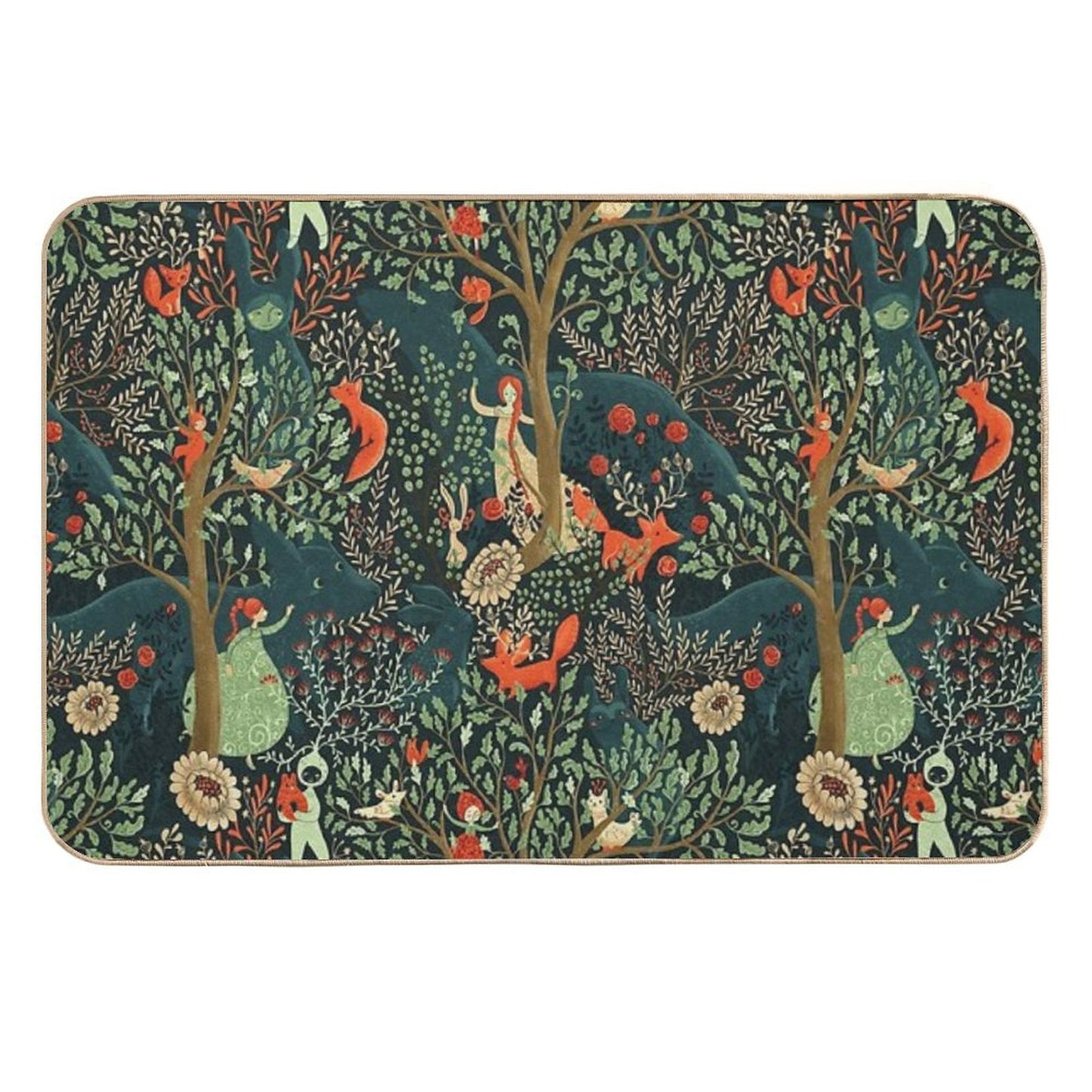Whimsical Wonderland  Anti-Trip Bath Mat