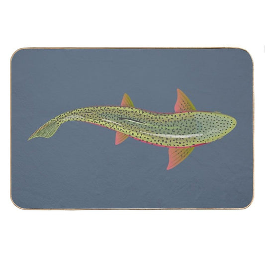 Trout From Above Bath Mat