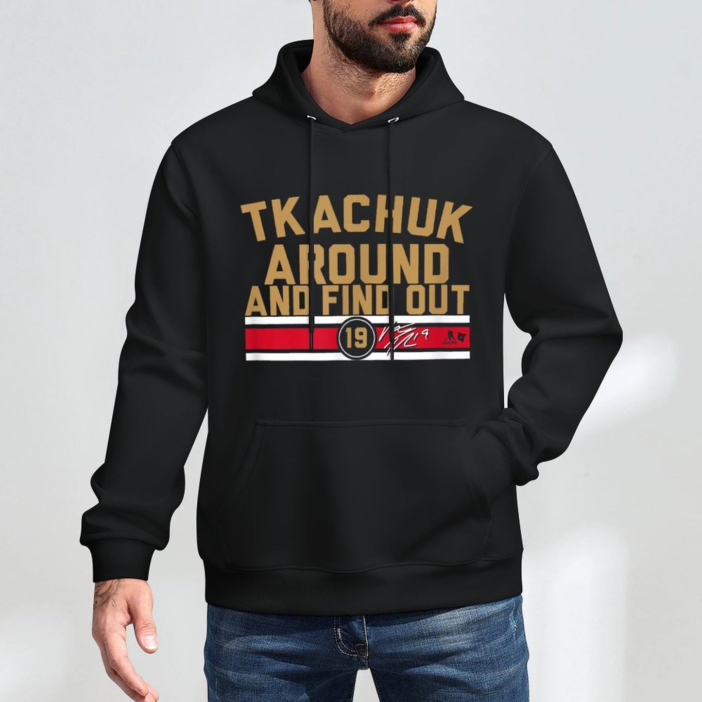 Matthew Tkachuk Around And Find Out - Florida Hockey Unisex Design Hoodie