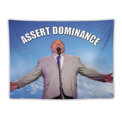Superior Betram Assert Dominance Tapestry