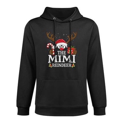 Christmas Matching The Mimi Reindeer Family Easy Care Hoodie