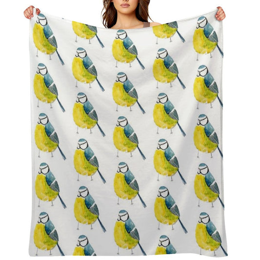Mr Plump Throw Blanket