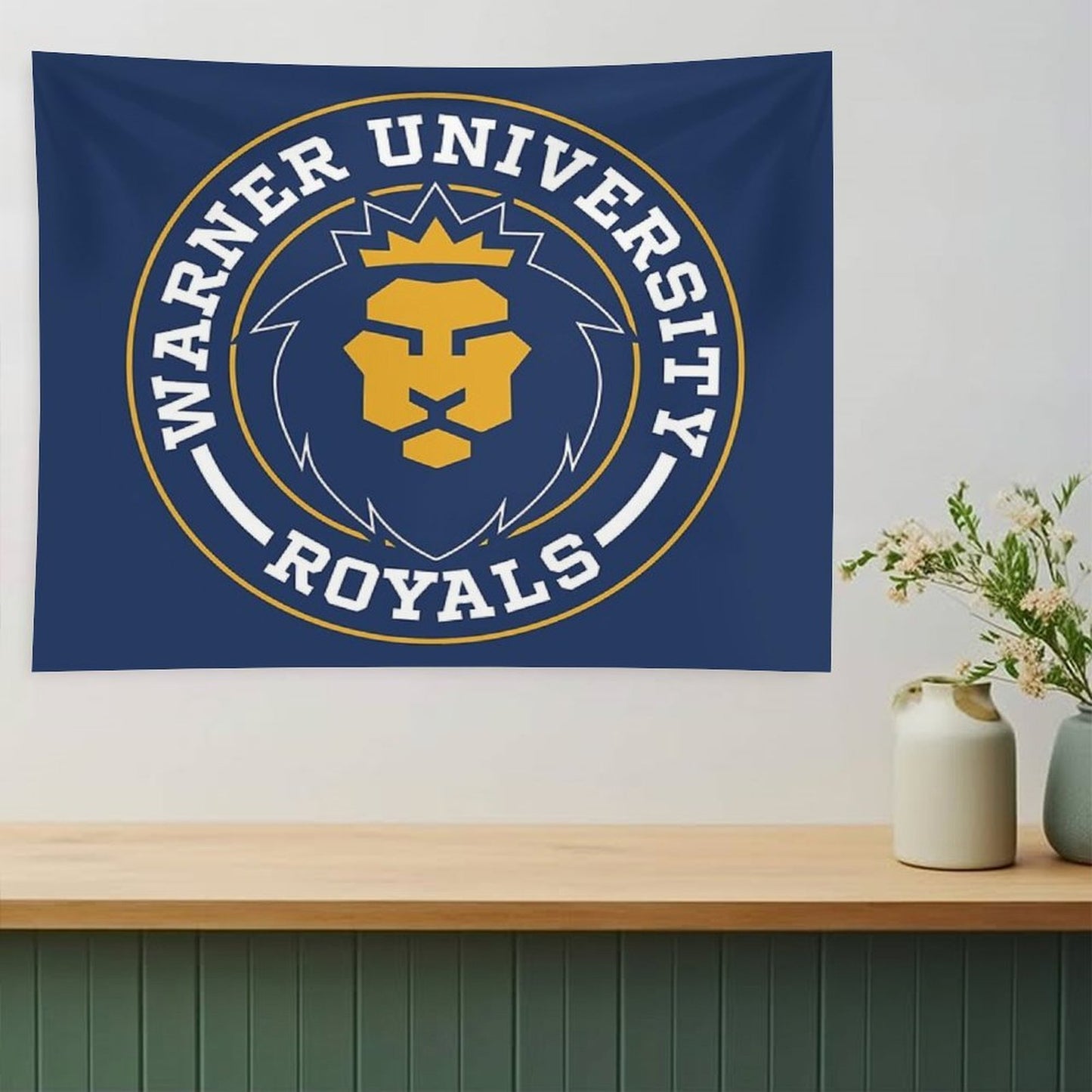 WU Circle Design Tapestry