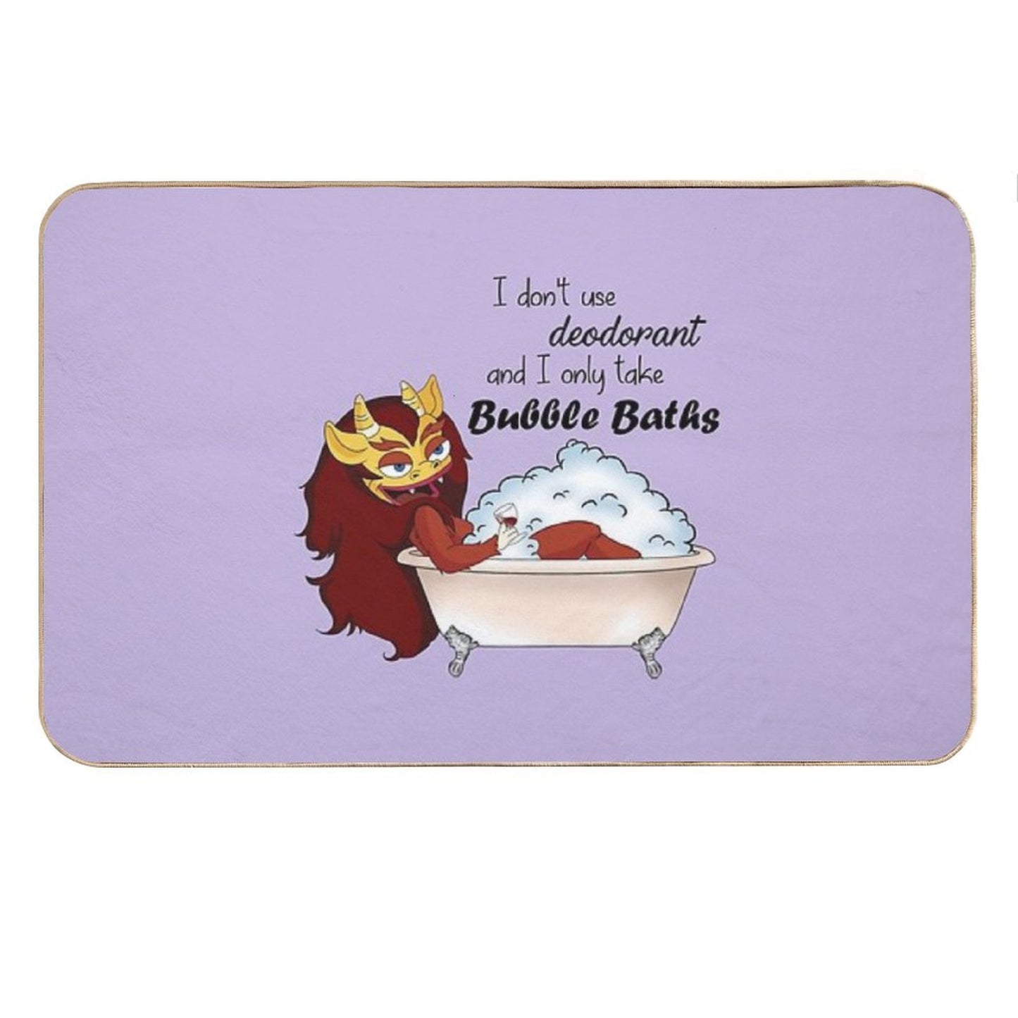Bubble Bath Bath Mat