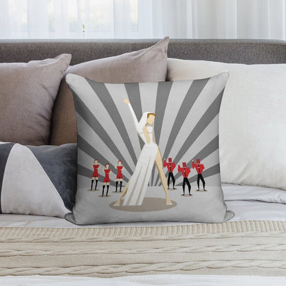 Kylie - Can't Get You Out Of My Head Soft Luxury Feel Throw Pillow