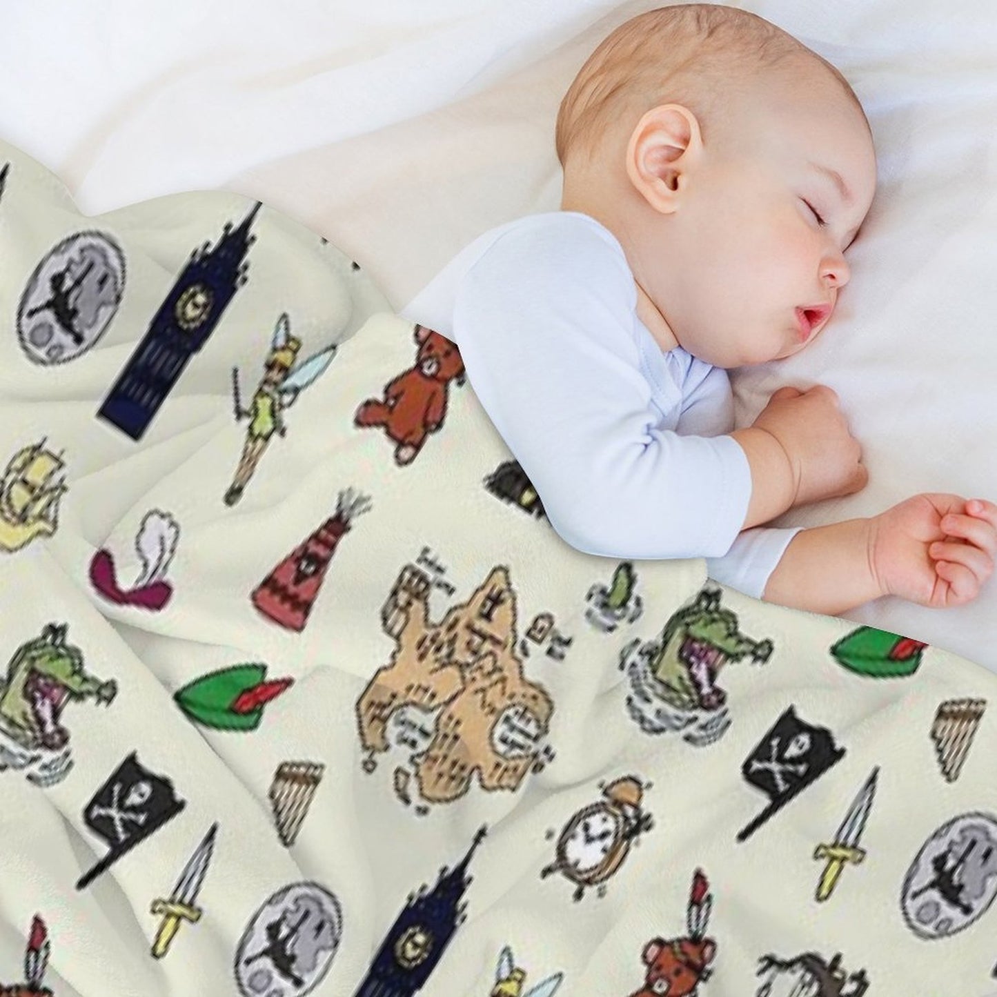 Peter Pan Throw Blanket