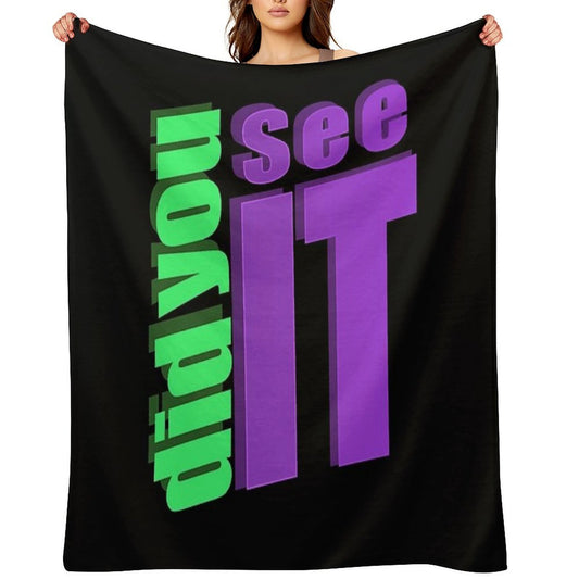 Nukes Top 5, Did You See It, Ghost, Haunting, What Happens Next Classic Throw Blanket