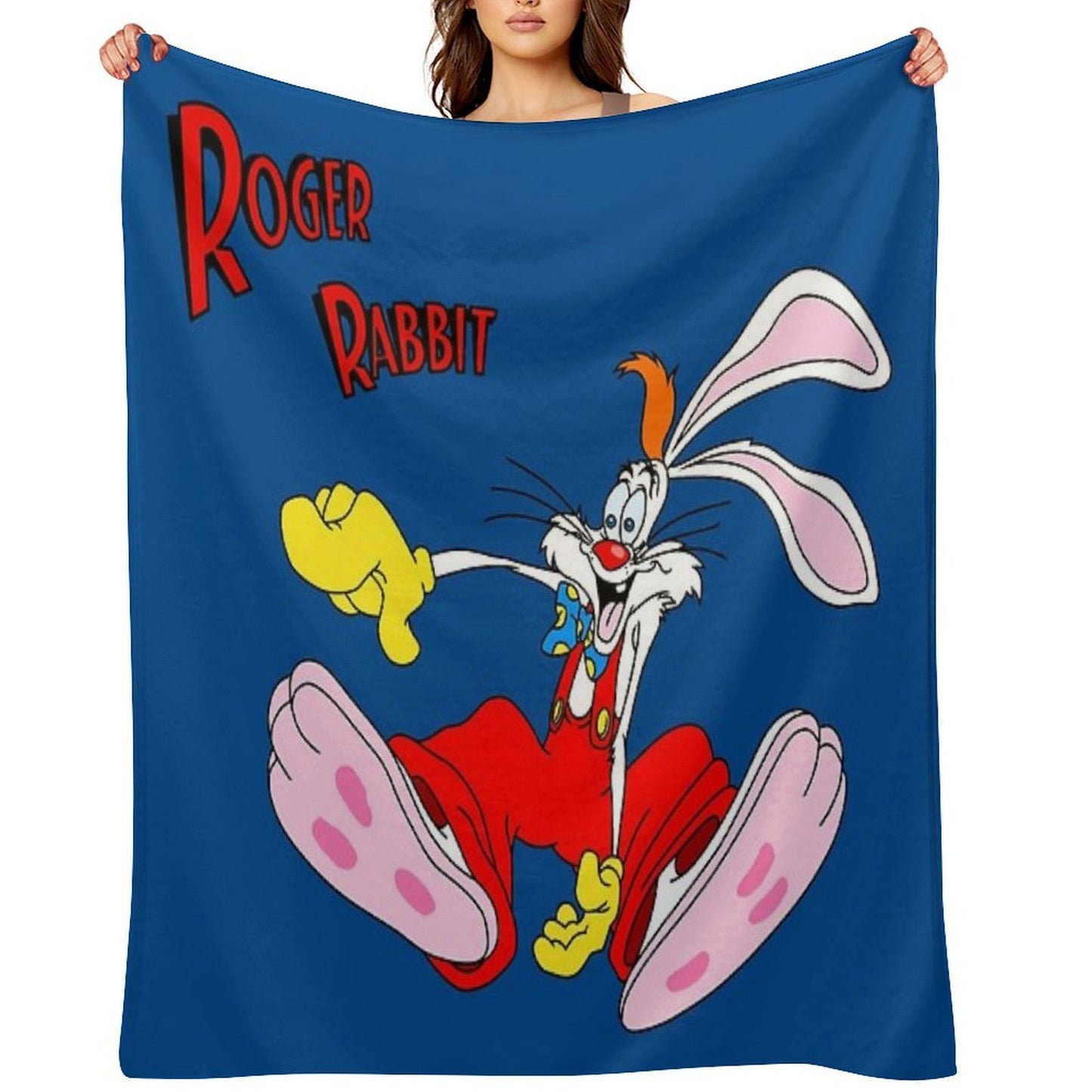 Roger Rabbit I Throw Blanket