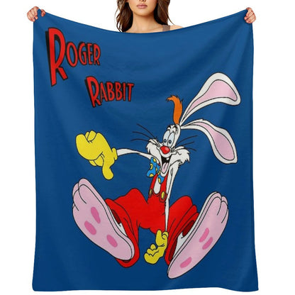 Roger Rabbit I Throw Blanket