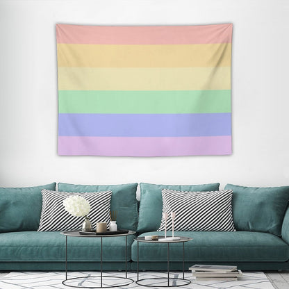 Pastel Pride Flag Tapestry