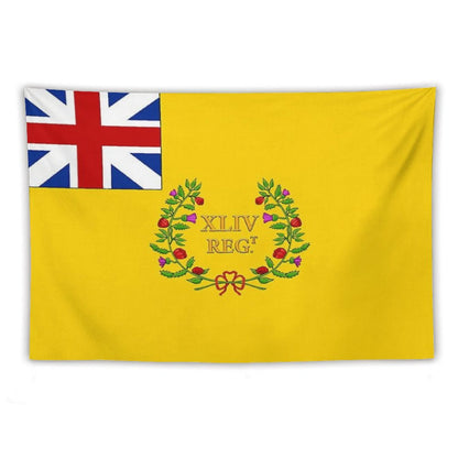 Napoleonic British Flag of The South Essex 1st Battalion of Foot Tapestry