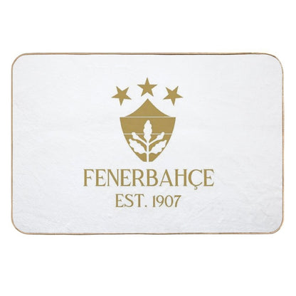 Fenerbahçe Gold B  Easy Maintenance Bath Mat