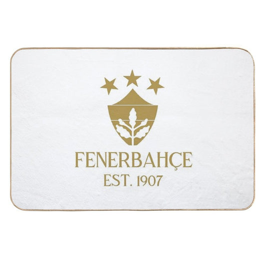 Fenerbahçe Gold B  Easy Maintenance Bath Mat