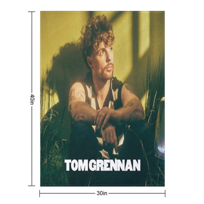 Tom Grenan Evening Summer Throw Blanket