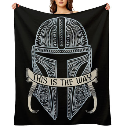 This Is The Way - Tattoo Throw Blanket