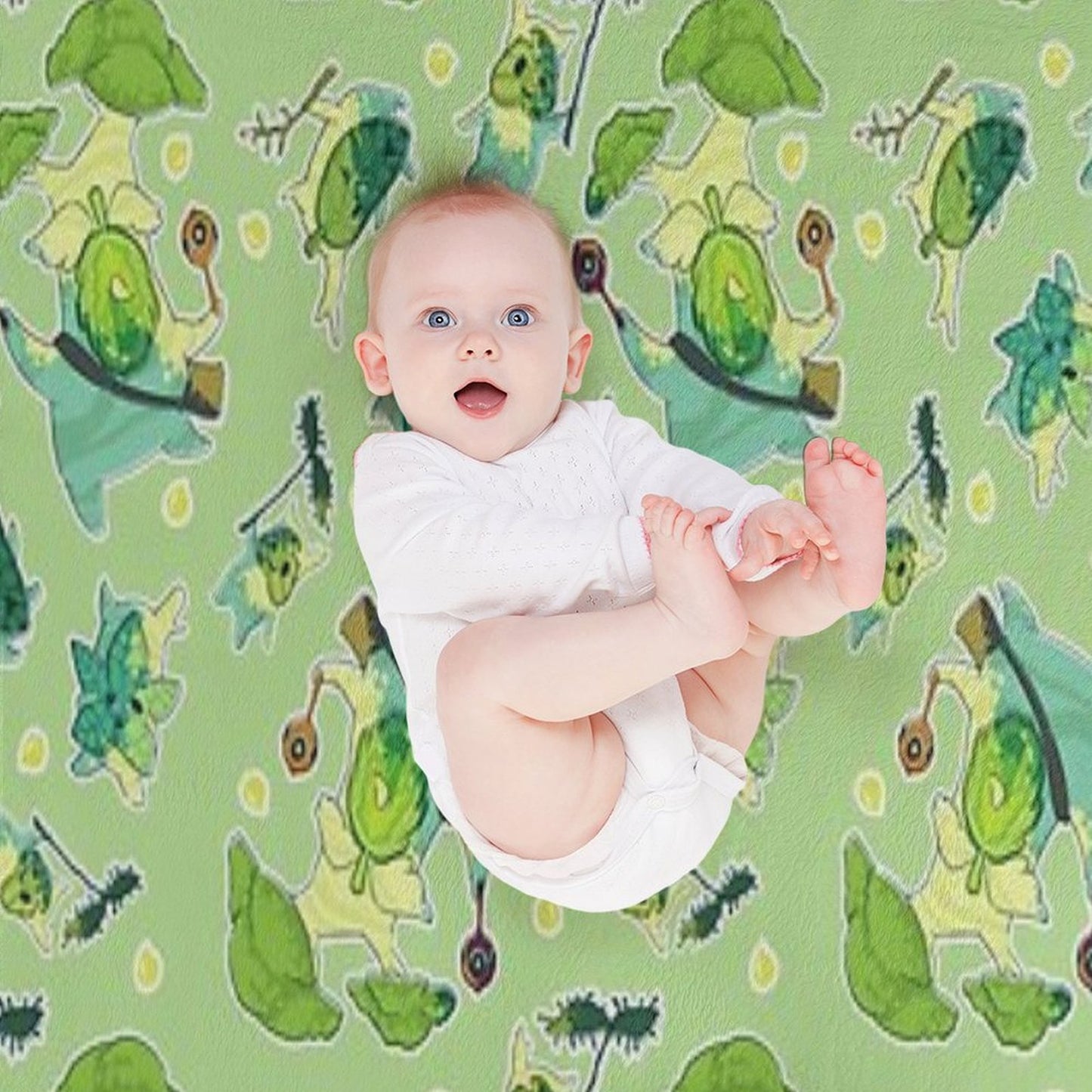 Korok Pattern Throw Blanket