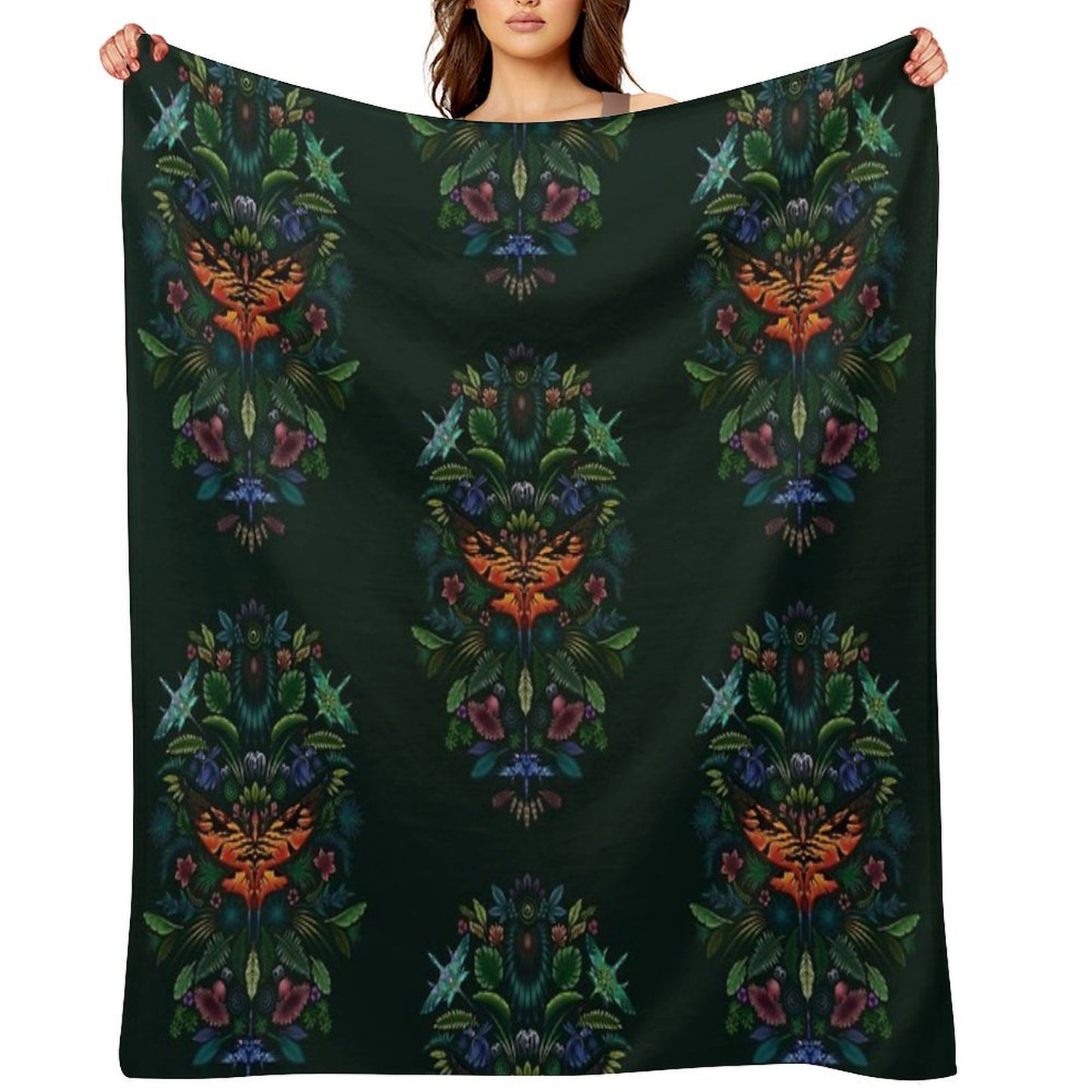 Pandora Forest Throw Blanket
