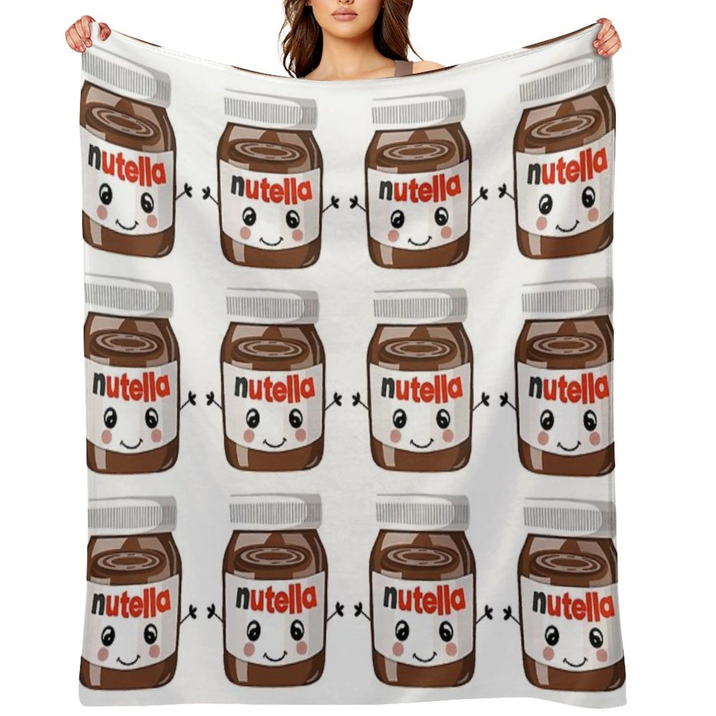 Nutella Cutie Throw Blanket
