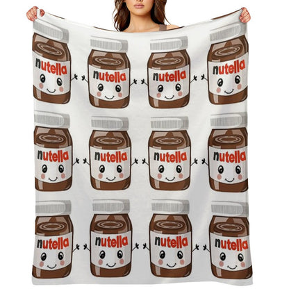 Nutella Cutie Throw Blanket