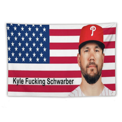 Schwar-merica Tapestry