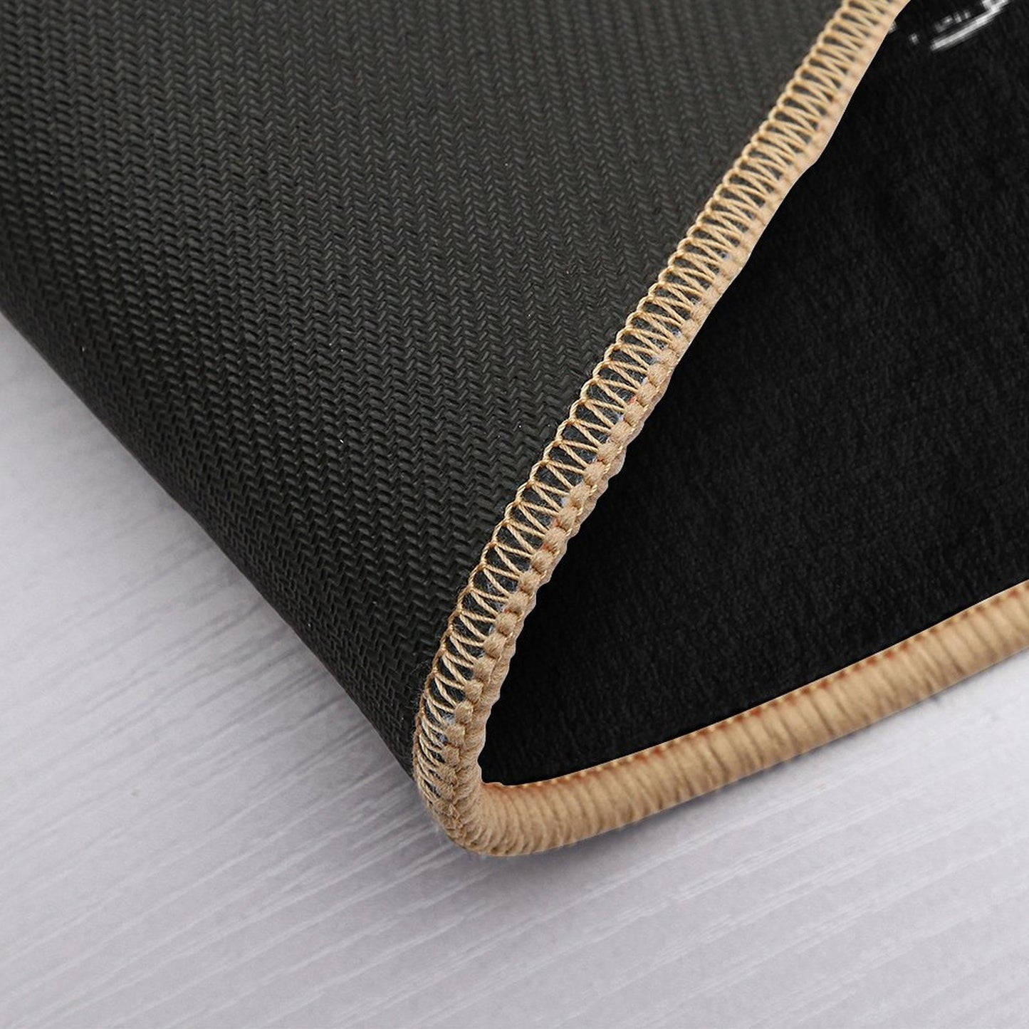 HD Softail Motorcycle, Grey And Black  Long-Lasting Bath Mat