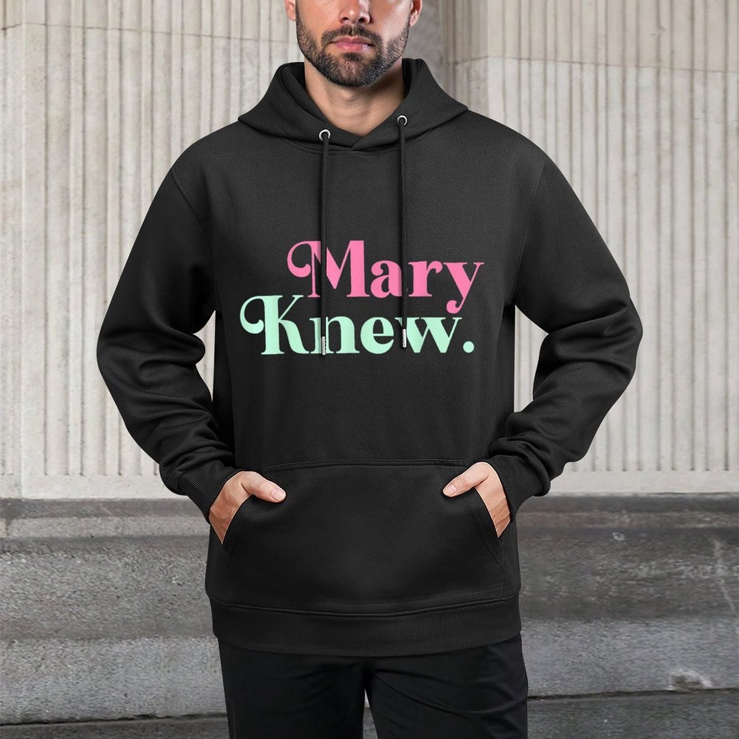 Mary Knew Christmas Easy Care Hoodie