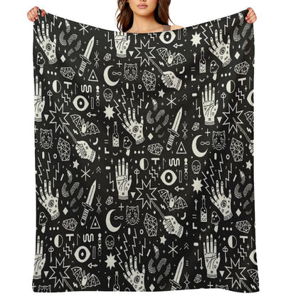 Witchcraft Throw Blanket