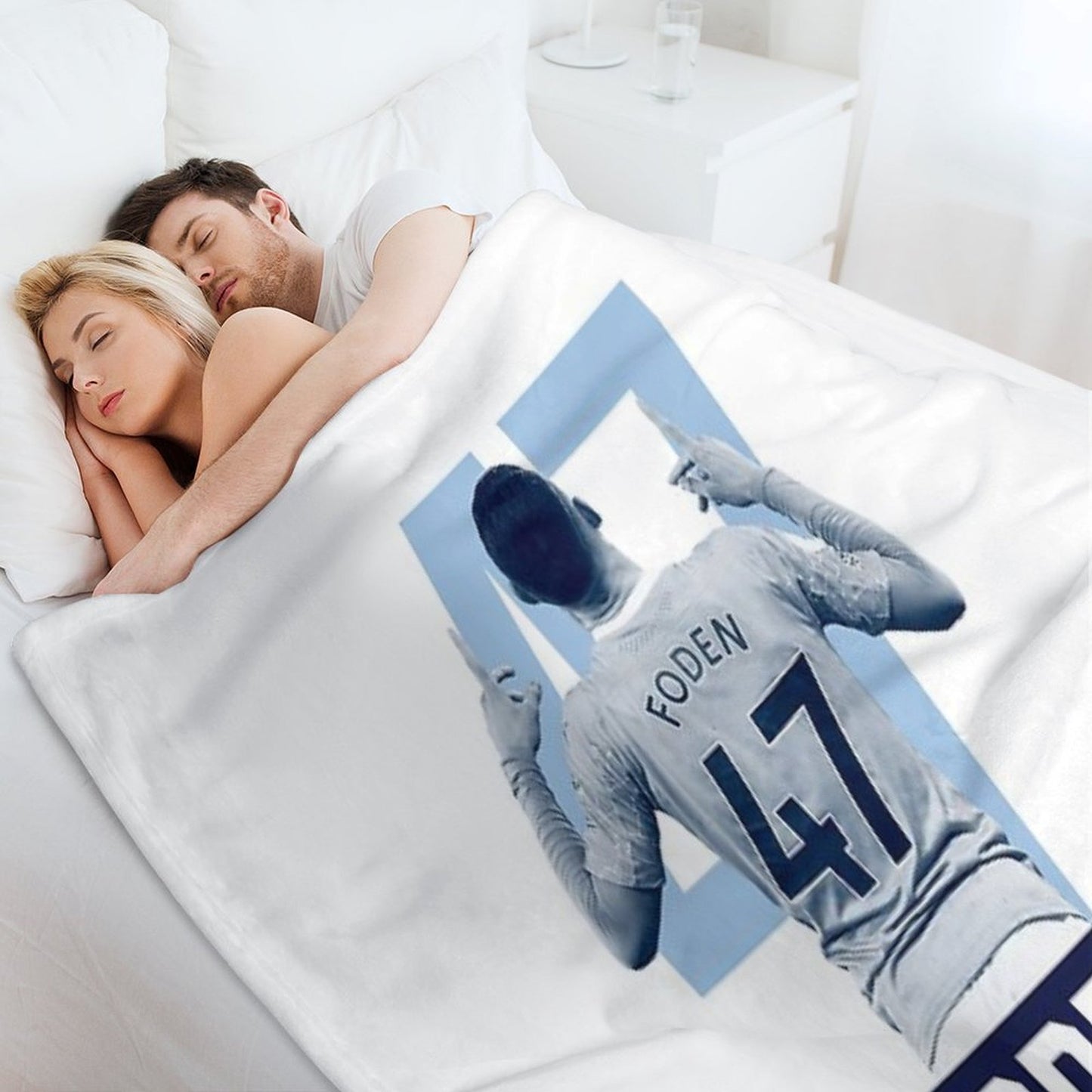 Phil Foden Throw Blanket