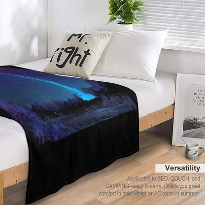 Lakeland at Night Throw Blanket