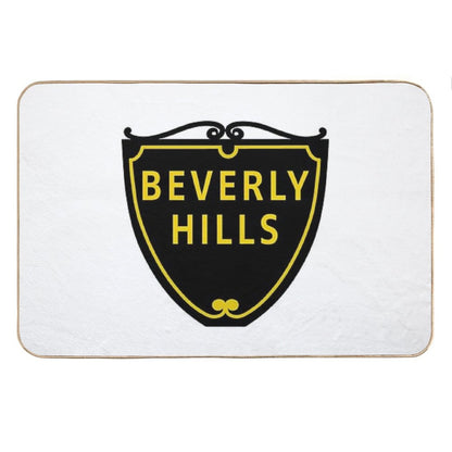 Beverly Hills Street Sign Bath Mat