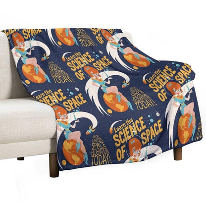 United Space Federation Throw Blanket