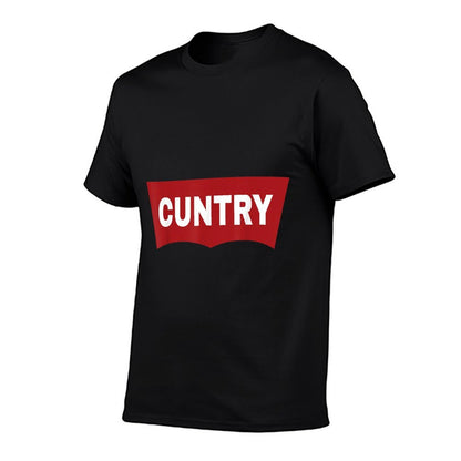 CUNTRY  Rodeo Western Cowgirl Cowboy  Easy-care T-Shirt