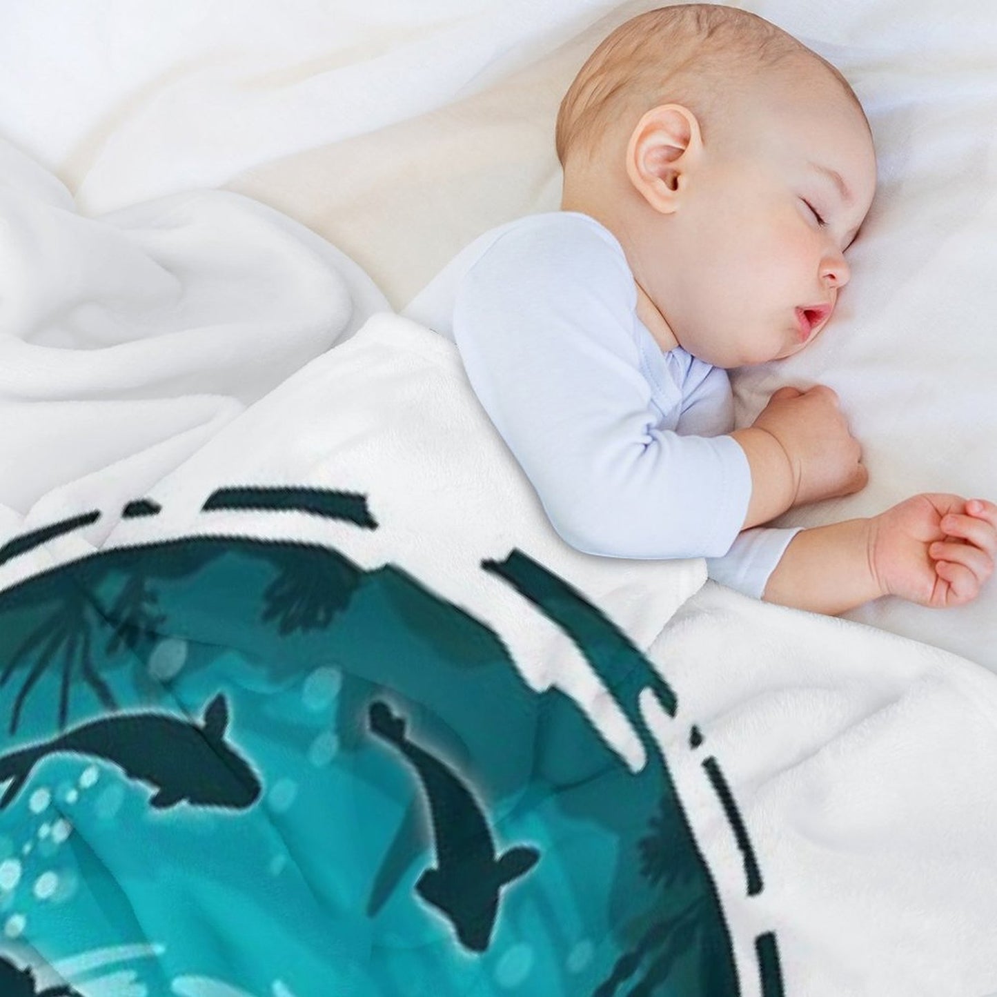 Scuba Diver Throw Blanket