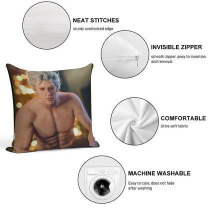Astarion Soft Reinforced Edging Throw Pillow