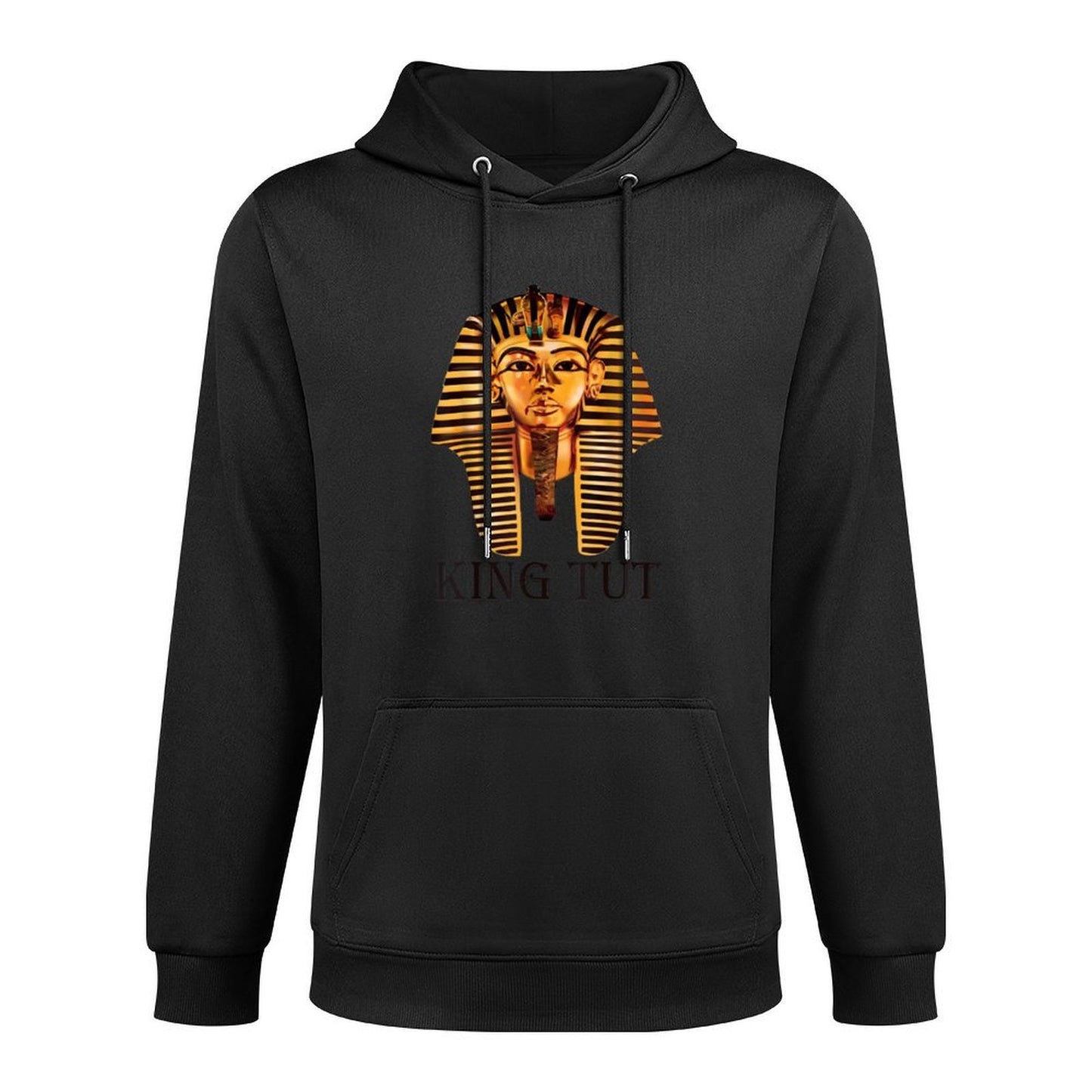 King Tut Golden Mask Pharaonic Ancient Egypt Xmas Halloween Shrink-Resistant Hoodie