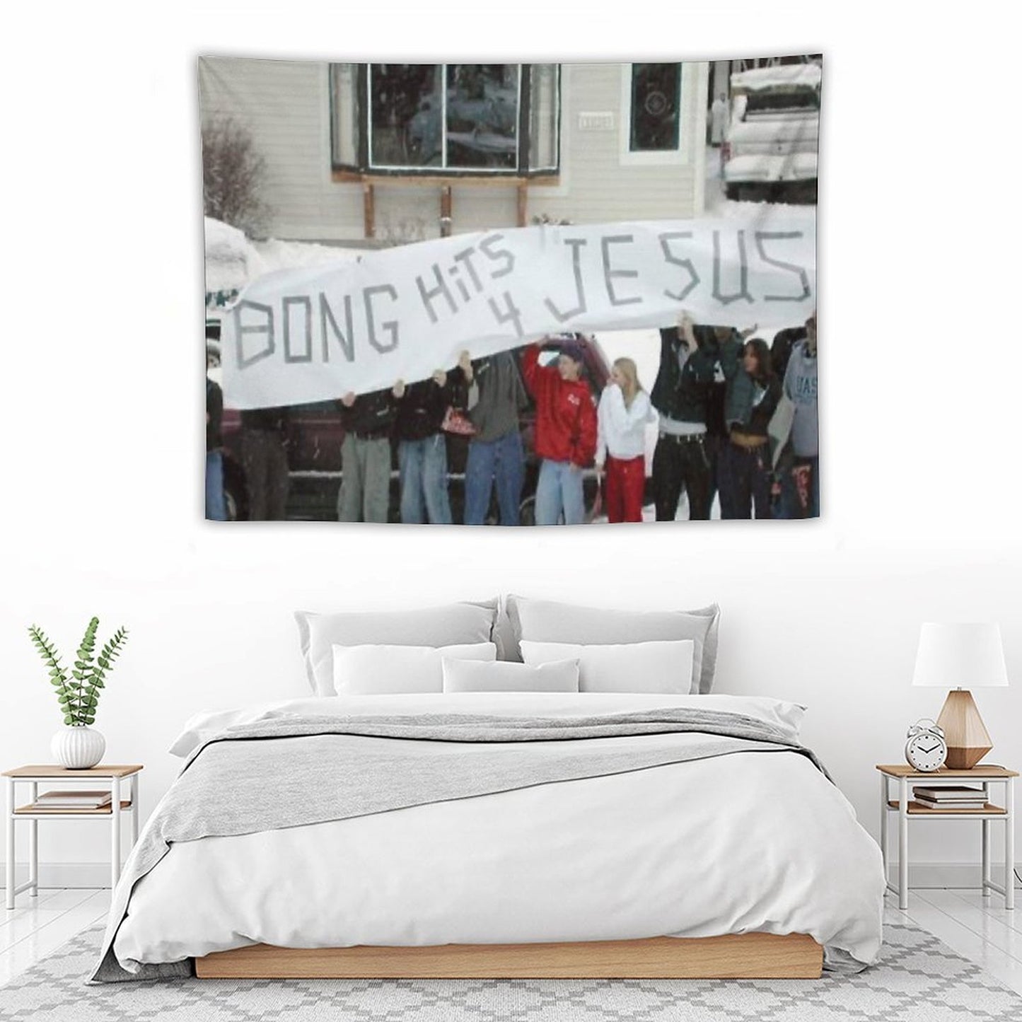 Bong Hits for Jesus Tapestry