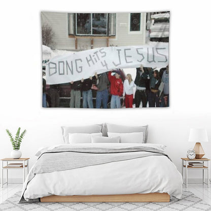 Bong Hits for Jesus Tapestry