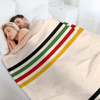 Trading Colors Throw Blanket