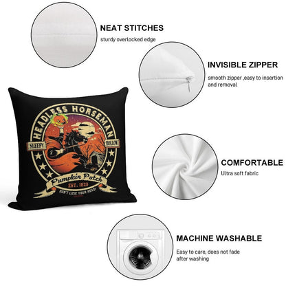 Don't Lose Your Head Now Soft Luxury Feel Throw Pillow