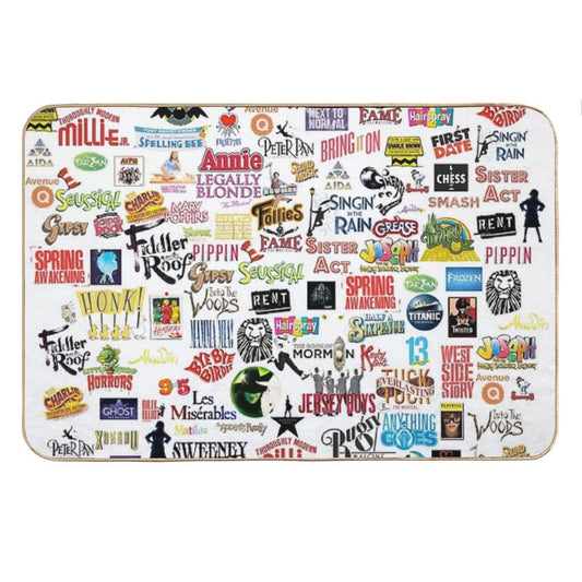 Musical Logos Bath Mat