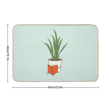 Indoor Plant Bath Mat
