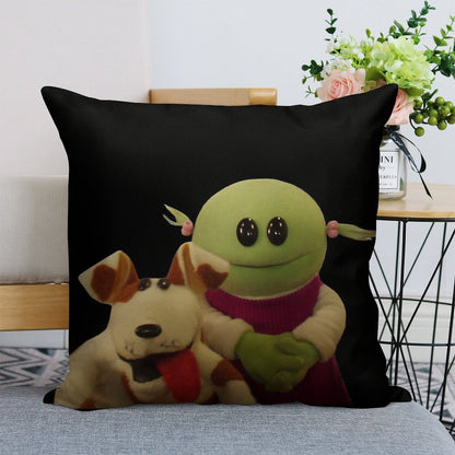 Nanalan  Mona And Russer Linen Throw Pillow Cover