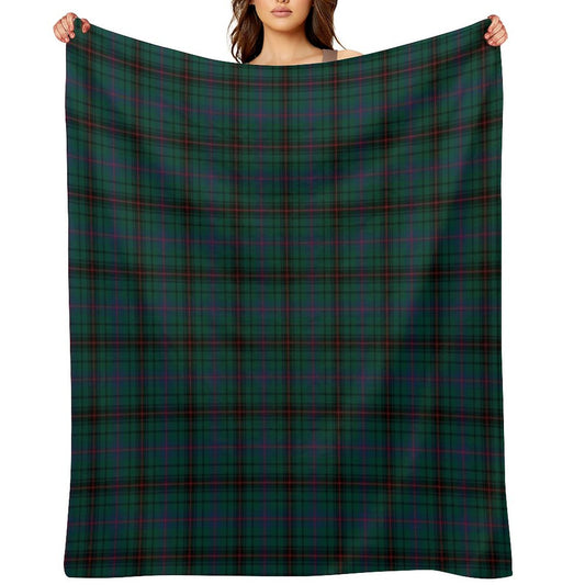 Clan Davidson Tartan Throw Blanket