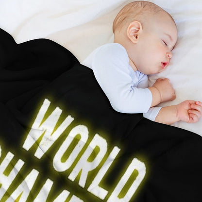 Verstappen Champion Throw Blanket