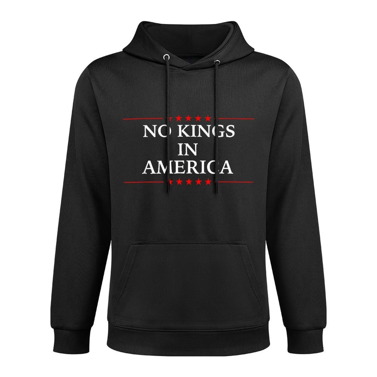 No Kings in America Flag Protest Save Democracy Casual Wear Hoodie