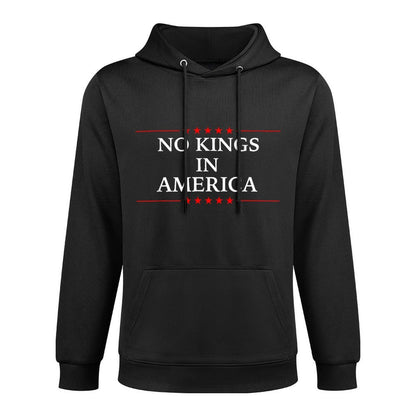 No Kings in America Flag Protest Save Democracy Casual Wear Hoodie
