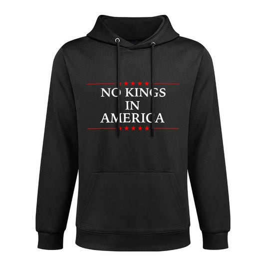 No Kings in America Flag Protest Save Democracy Casual Wear Hoodie