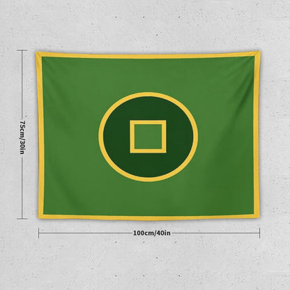 Earth Kingdom Flag Tapestry