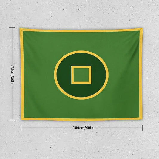 Earth Kingdom Flag Tapestry