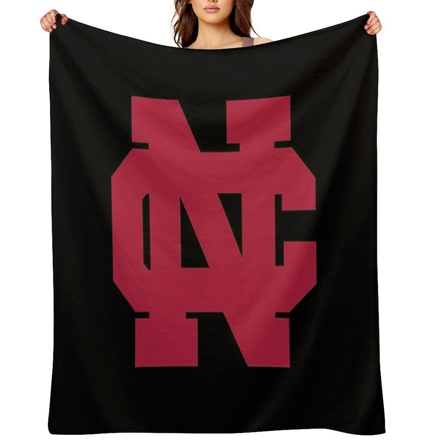 North Central College Throw Blanket